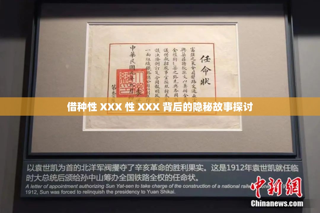 借种性 XXX 性 XXX 背后的隐秘故事探讨