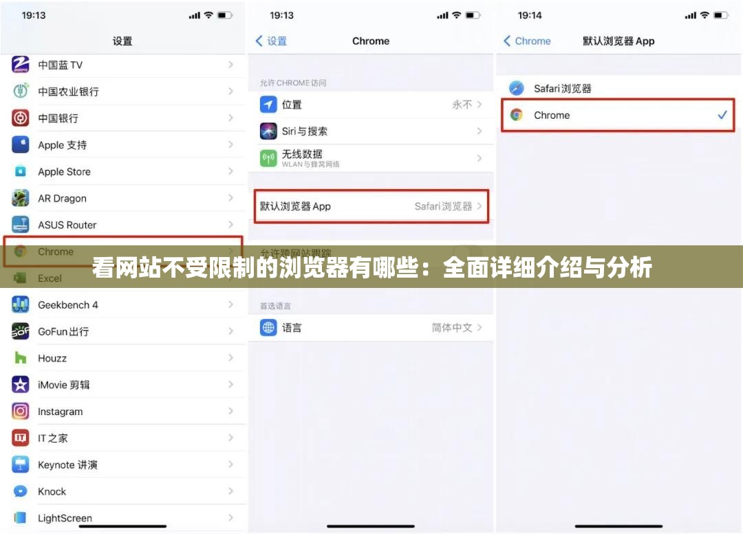 看网站不受限制的浏览器有哪些：全面详细介绍与分析