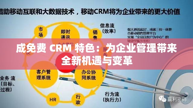 成免费 CRM 特色：为企业管理带来全新机遇与变革