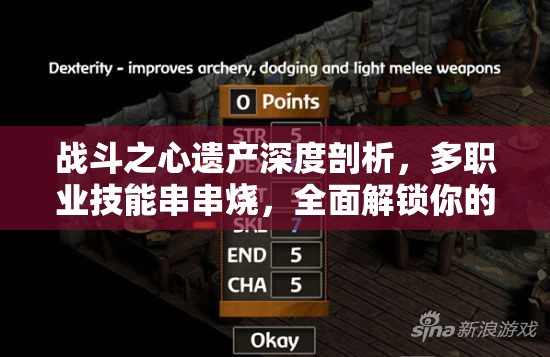 战斗之心遗产深度剖析，多职业技能串串烧，全面解锁你的个性化战斗艺术